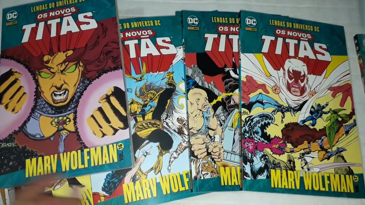 NOVOS TITÃS - OREDEM DE LEITURA EM LENDAS DO UNIVERSO DC