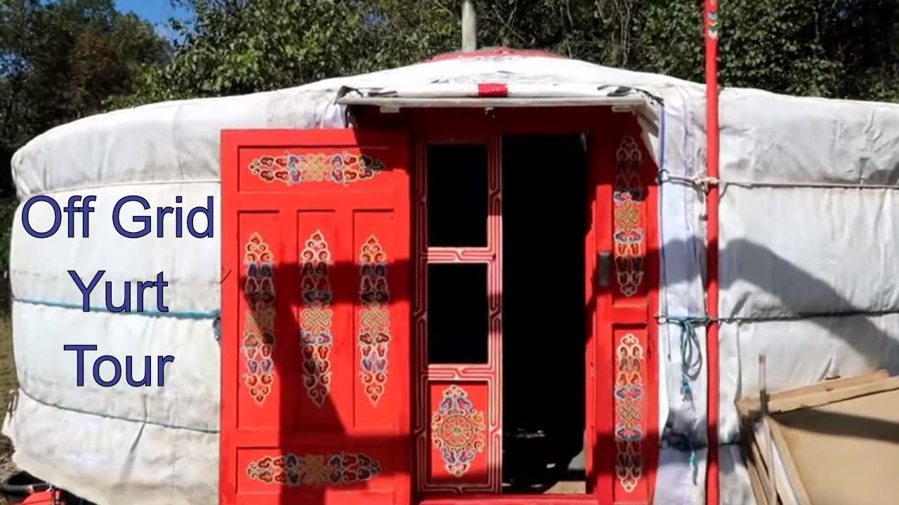 Tiny House YURT Tour -  Off Grid Living