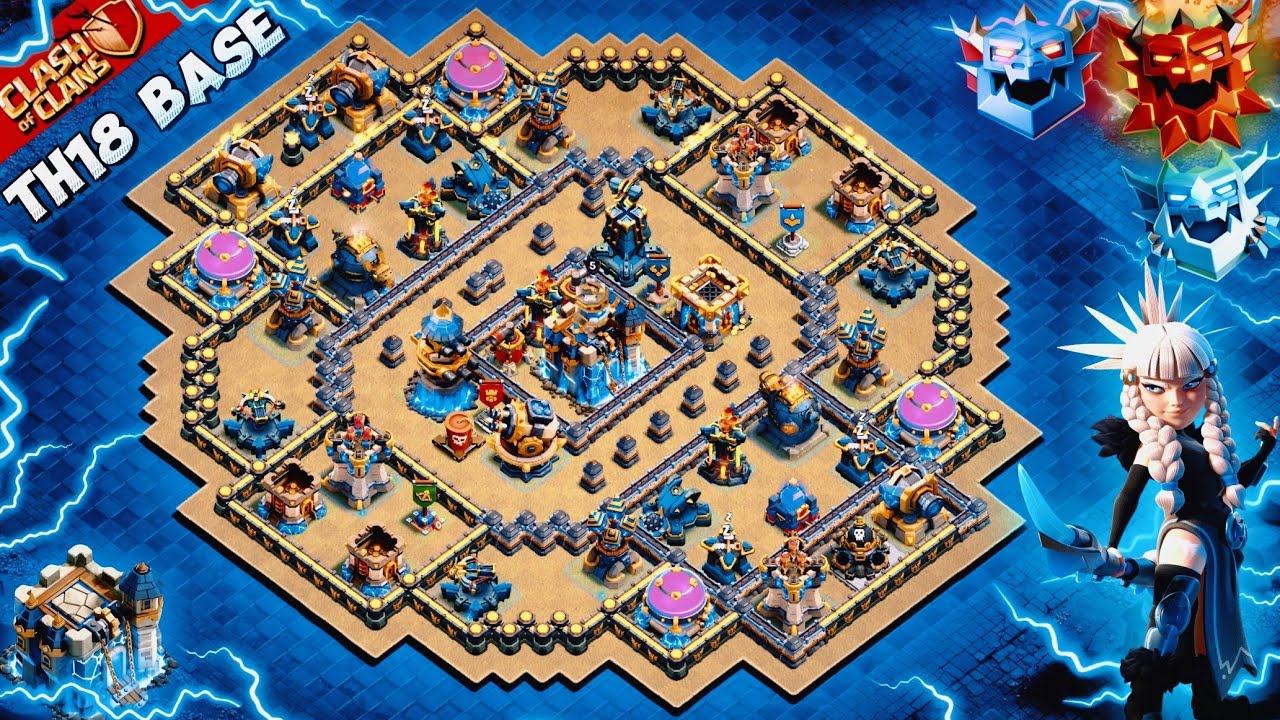 NEW STRONGEST! Town Hall 18 Base 2026! | BEST TH18 BASE eps. 1864
