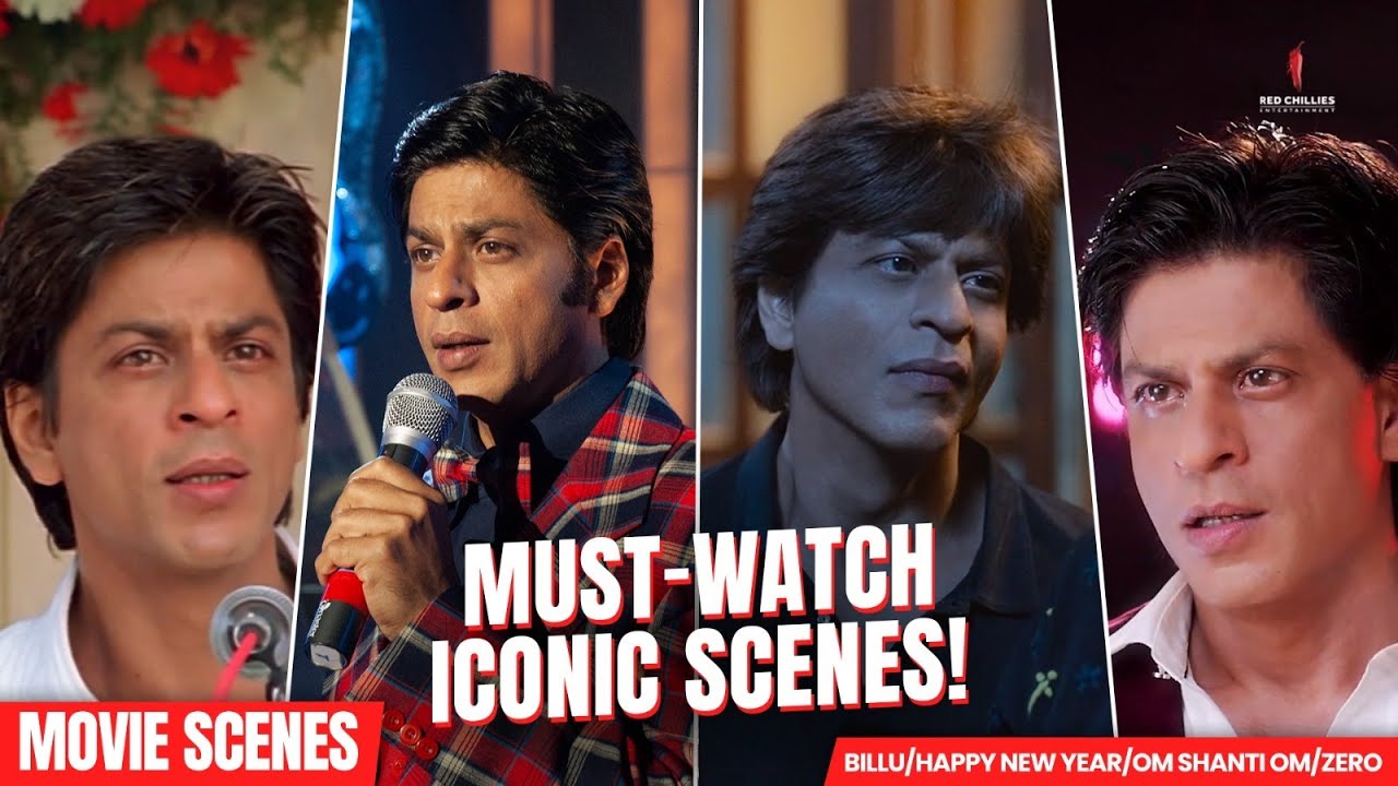 Iconic Emotional Moments | Shah Rukh Khan | Movie Scenes