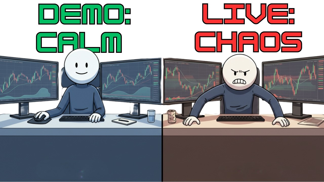 Why You Trade Better on Demo Than Live