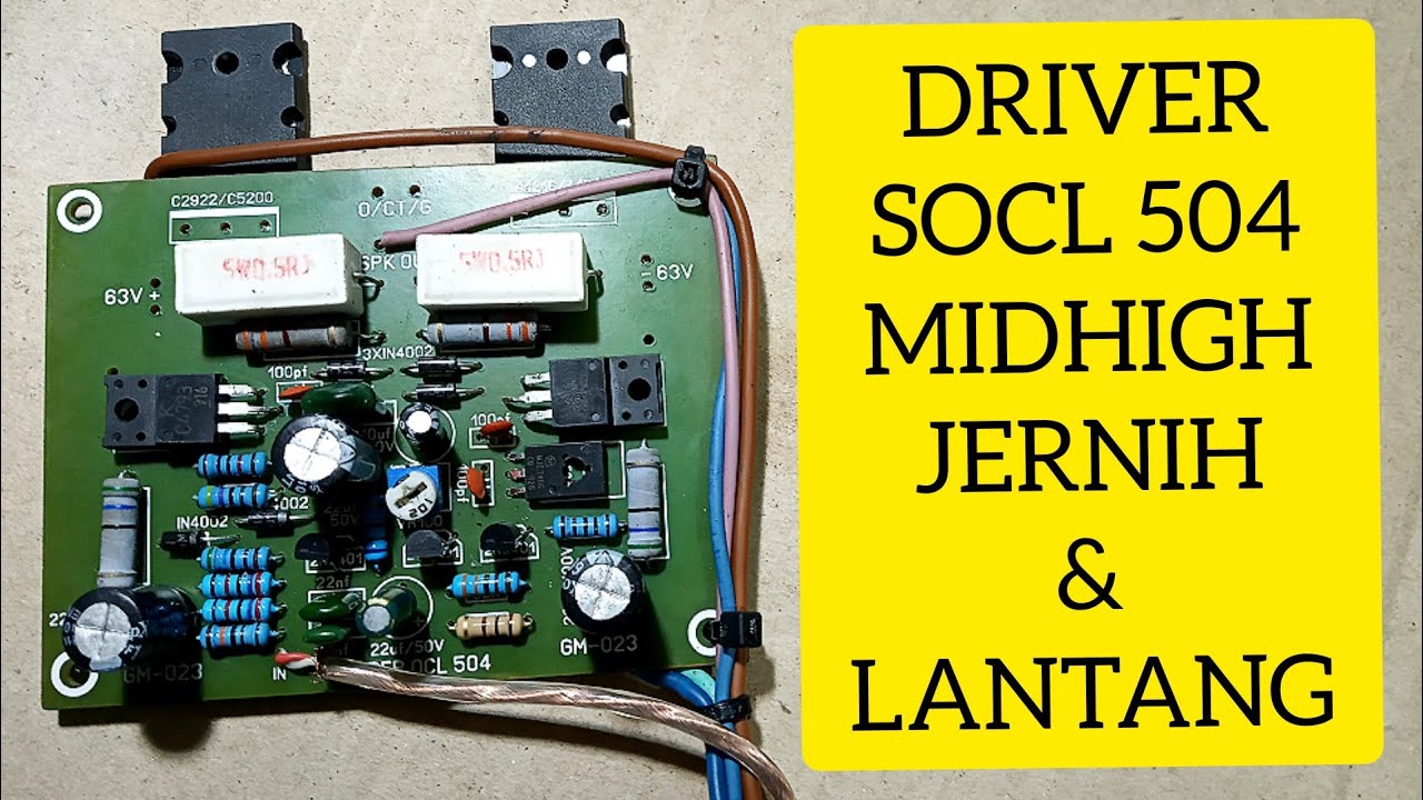 Modif driver SOCL 504 karakter Midhigh jernih