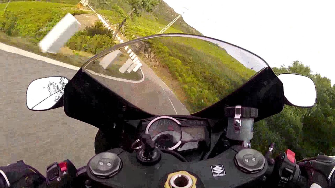 GSX-R 600 L1 Mountain Racing Onboard 2012 goPro HD hero2