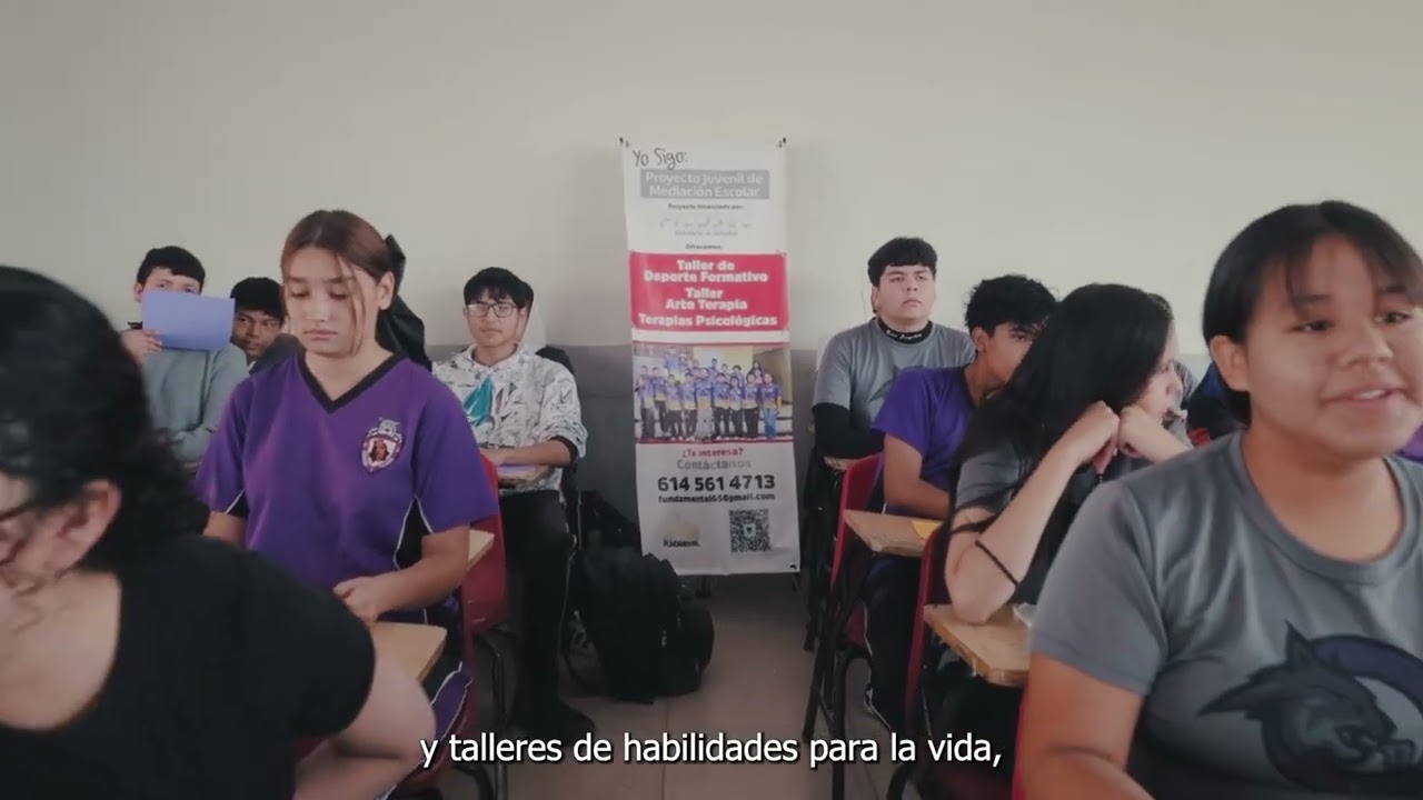 Yo sigo: Proyecto juvenil de mediación escolar, año 3 (Chihuahua)