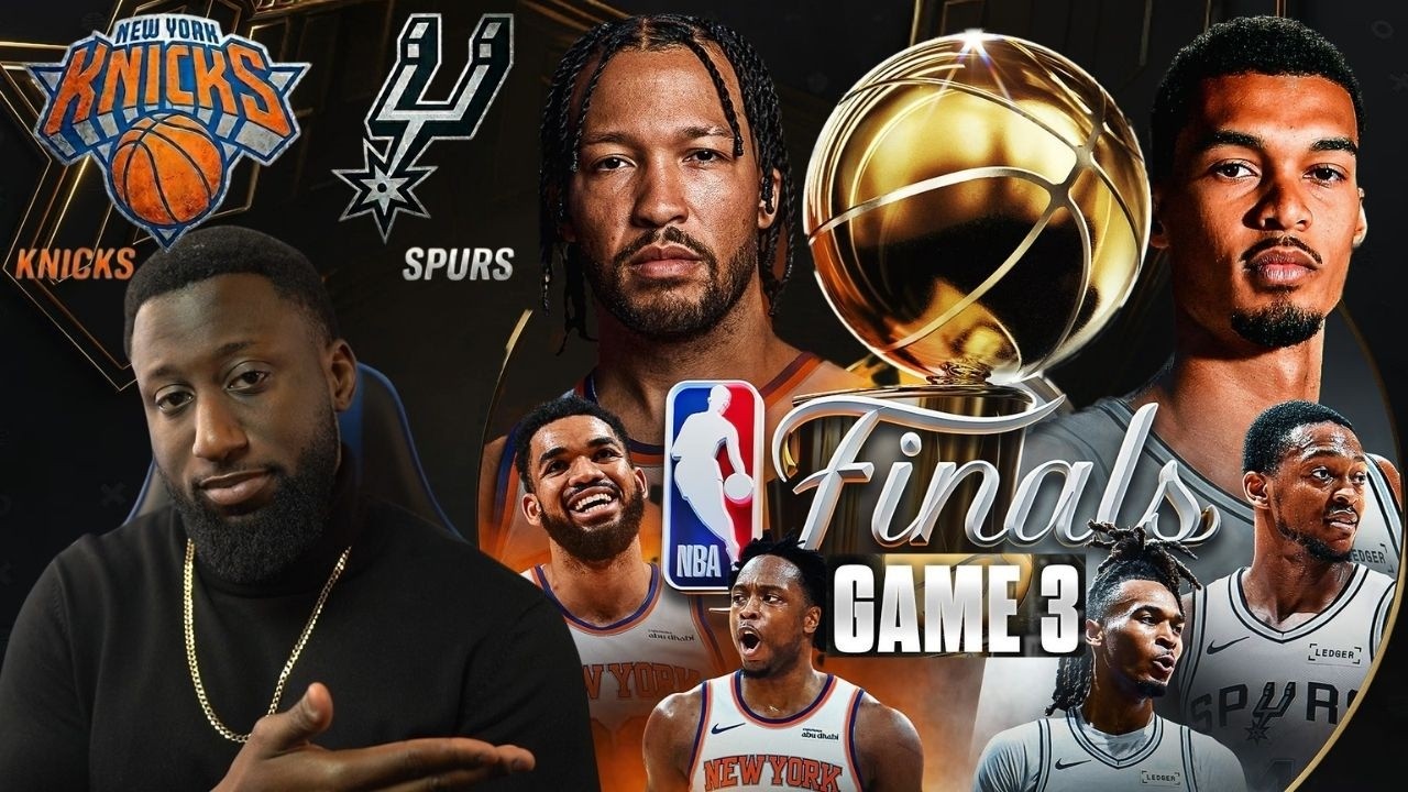 New York Knicks vs San Antonio Spurs | 2026 NBA Finals Game 3 | Live Reactions & Commentary