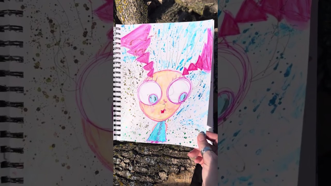 Finished Art Journal Share !!! #artjournal #finished #artwork #mixedmedia 