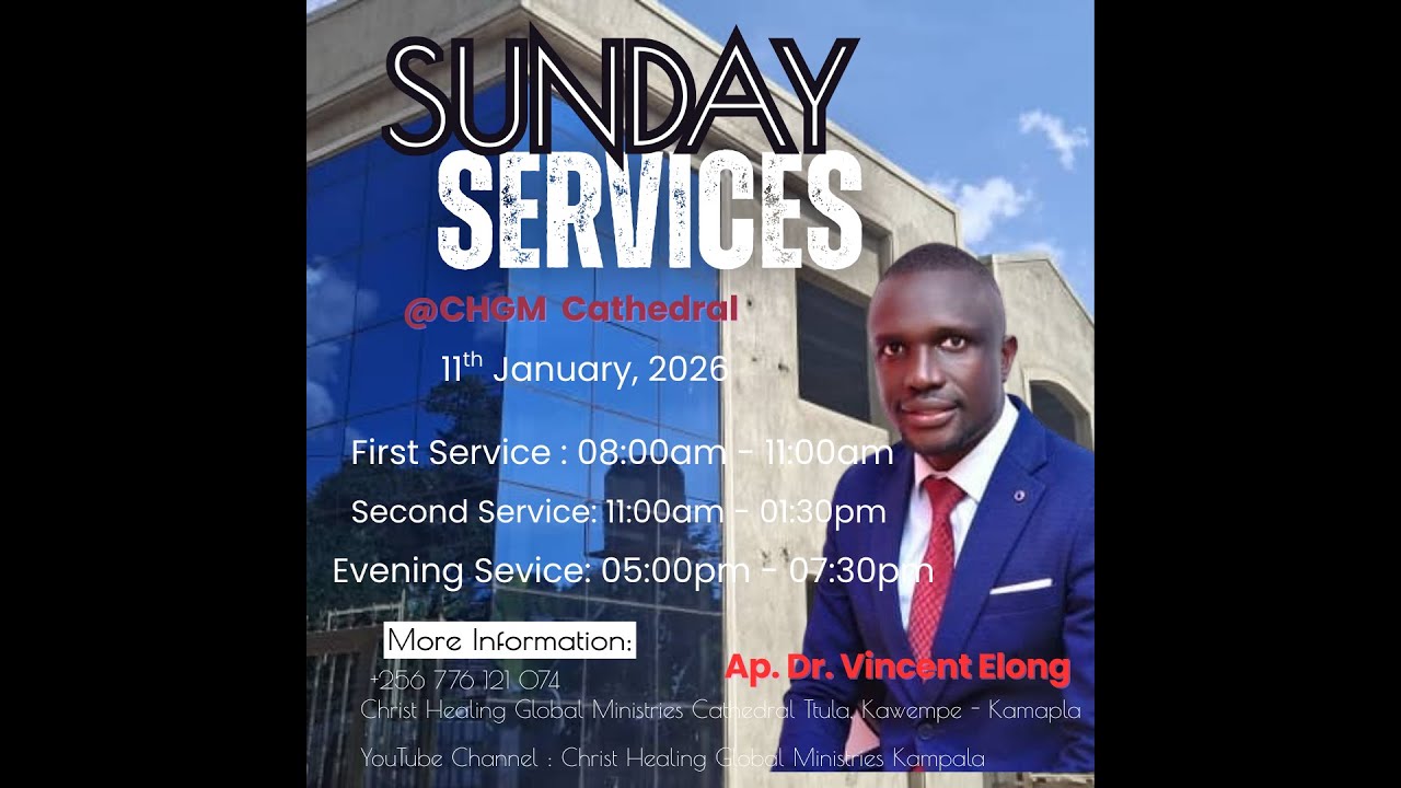 [LIVE] CHRIST HEALING GLOBAL MINISTRIES SUNDAY SERVICES  10TH/ JAN/ 2026