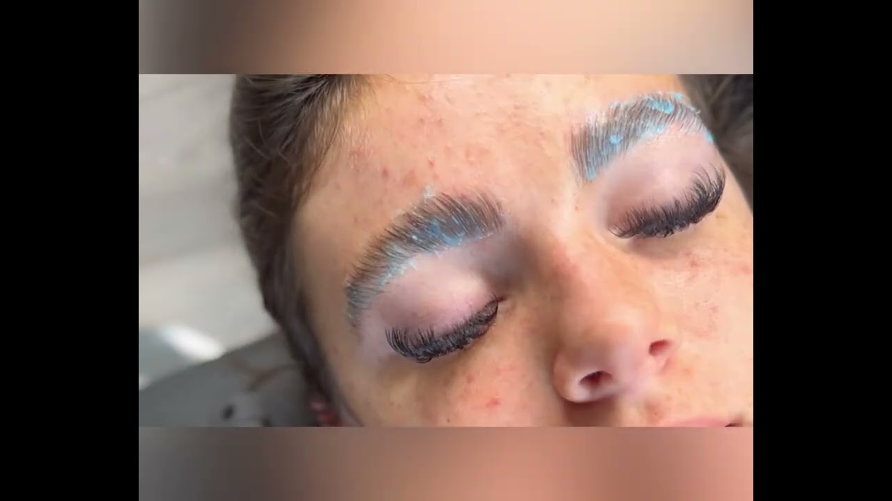Brow lamination