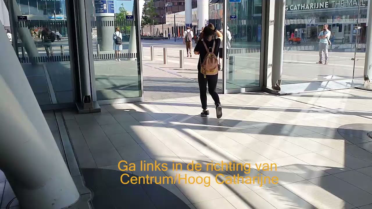 Looproute station Utrecht CS naar Aristo Utrecht CS