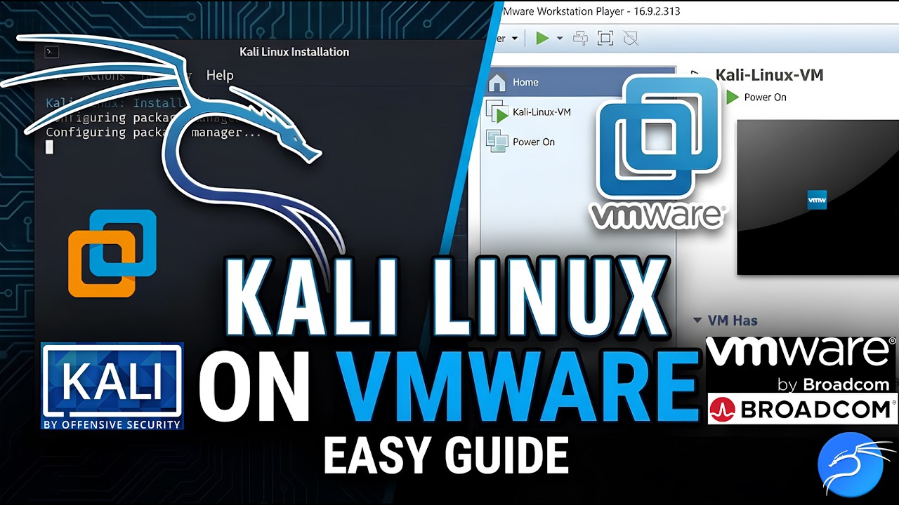 Kali Linux on VMware | Full Installation, Setup & System Update Easy Guide