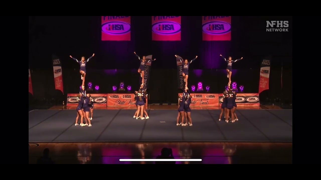 Lake Zurich High School IHSA State Cheerleading Prelims 2023