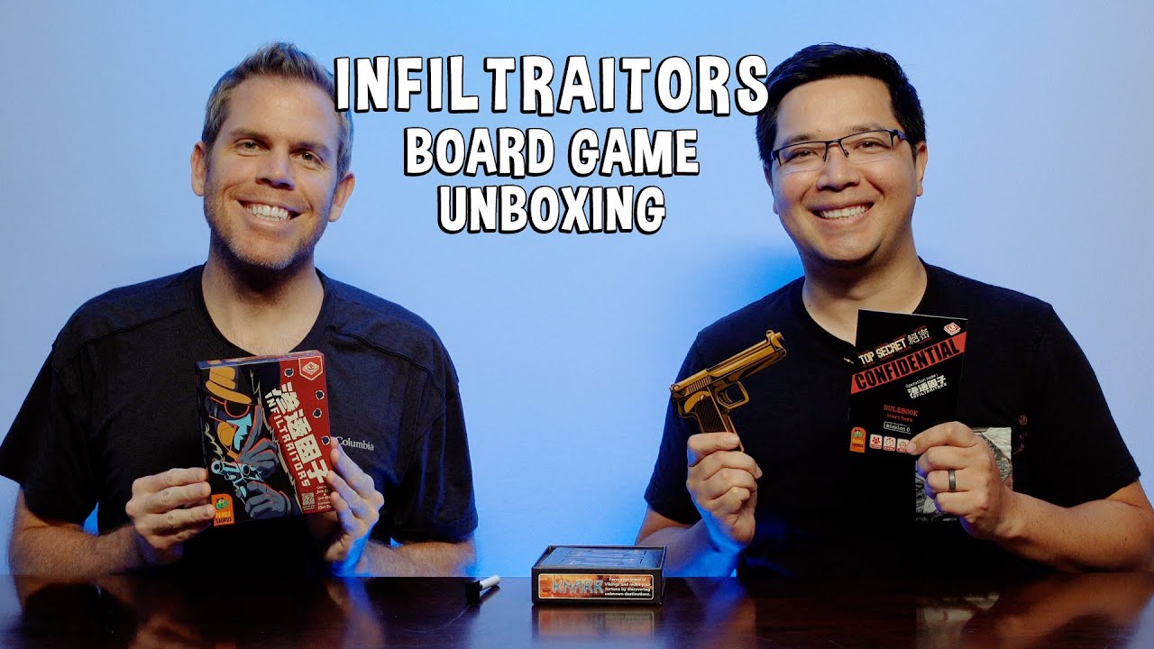 Unboxing Infiltraitors - Spy Deduction Game