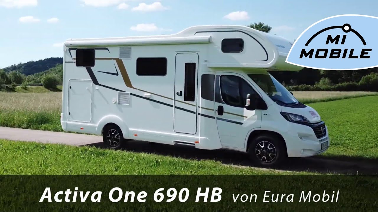 #003 YoungStar - Eura Mobil Activa One 690 HB - Alkoven für bis zu 6 Personen