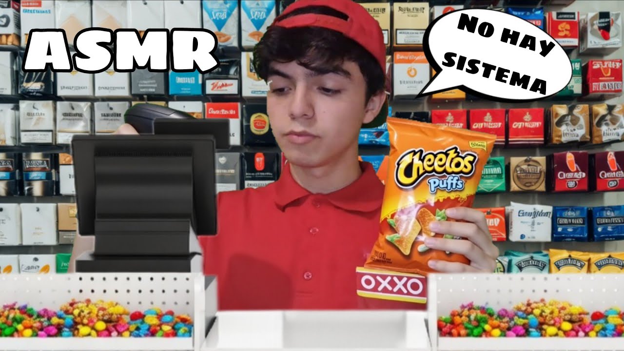 CAJERO DEL OXXO AMARGADO TE ATIENDE | ASMR