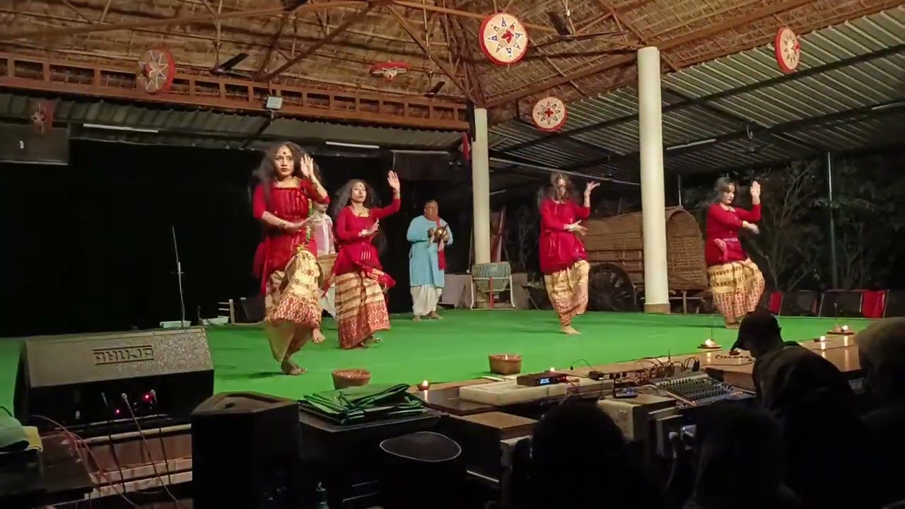 CLASSICAL DEUDHANI DANCE KAZIRANGA ORCHID PARK 🙏🙏