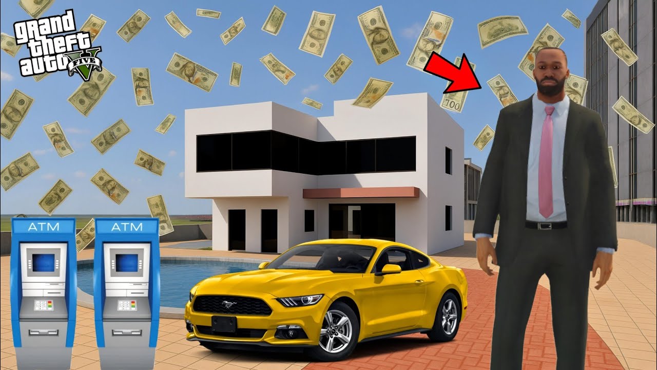 FRANKLIN BECOME RICH BY ROBBING ATM'S IN LOS SANTOS