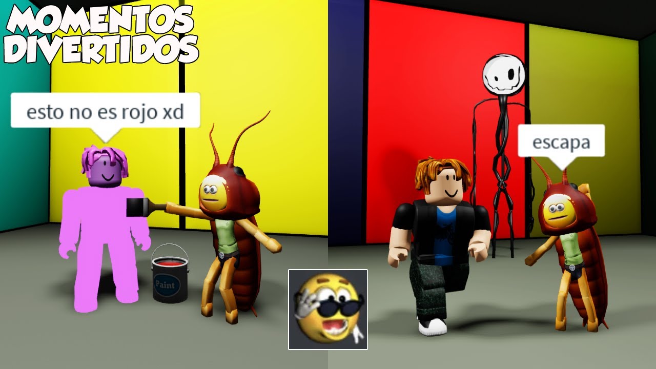 COLOREA O MUERE MOMENTOS DIVERTIDOS (ROBLOX)