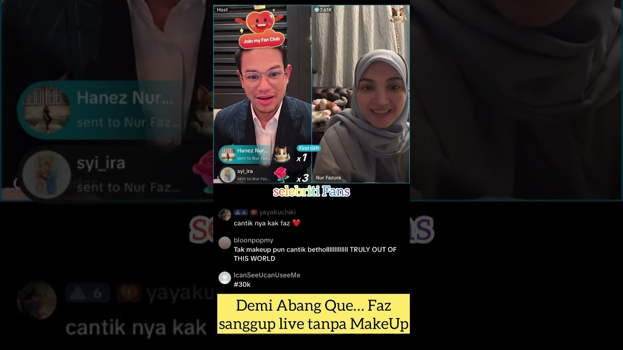 Wajah Que Haidar Blushing Gara2 Fazura 