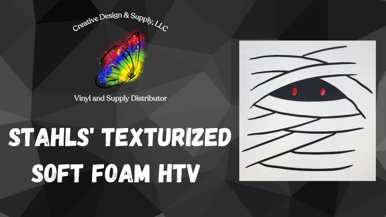 Stahls' Textured Soft Foam HTV From Creative Design & Supply