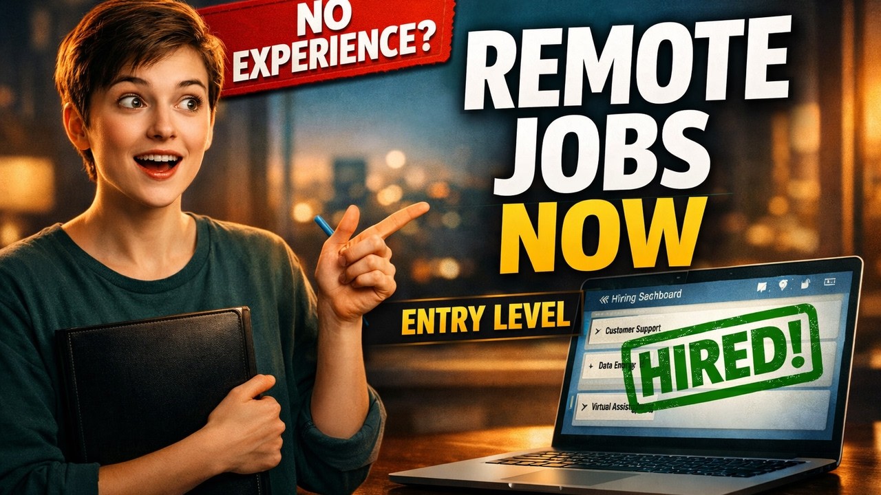 Entry-Level Remote Work Opportunities That Hire Now