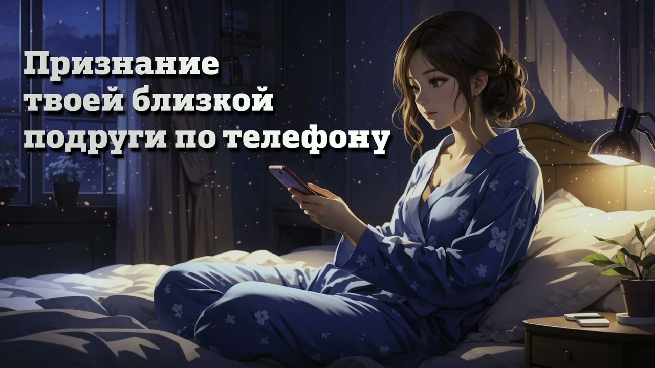Признание твоей близкой подруги по телефону | ASMR RP