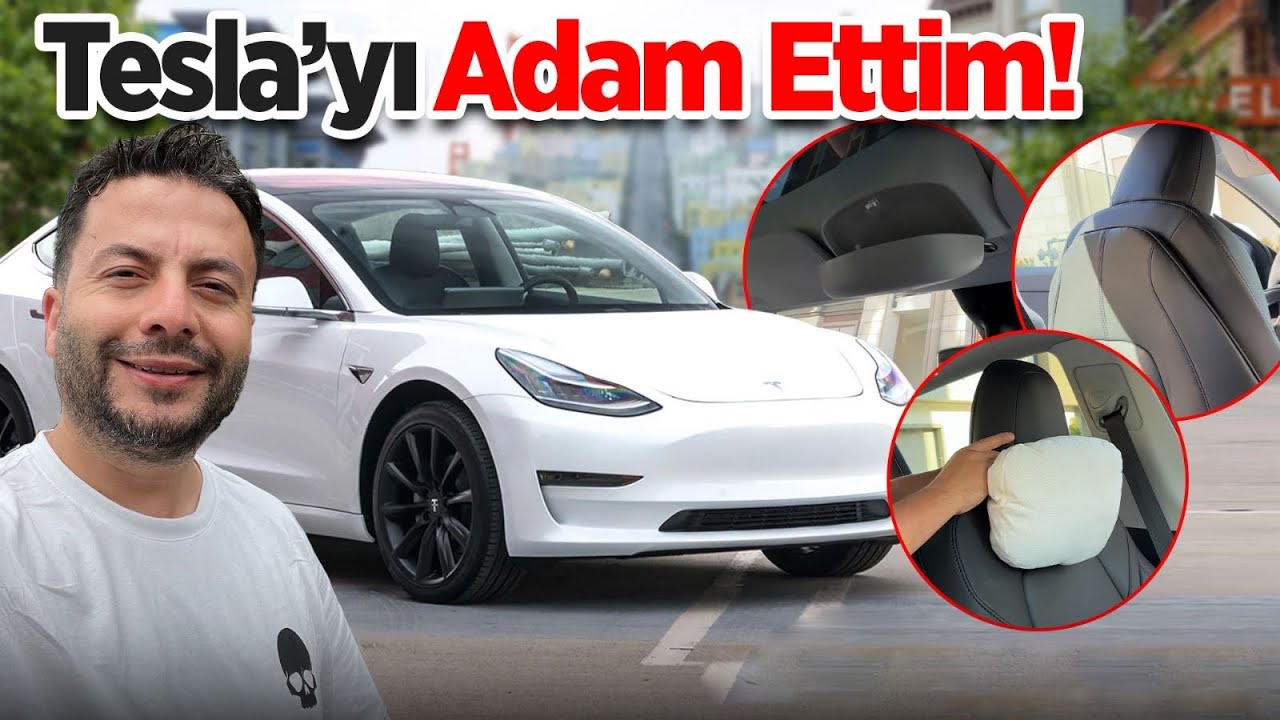 TESLA'MI ÇİÇEK GİBİ YAPTIM! (Tesla Model Y Aksesuarları)