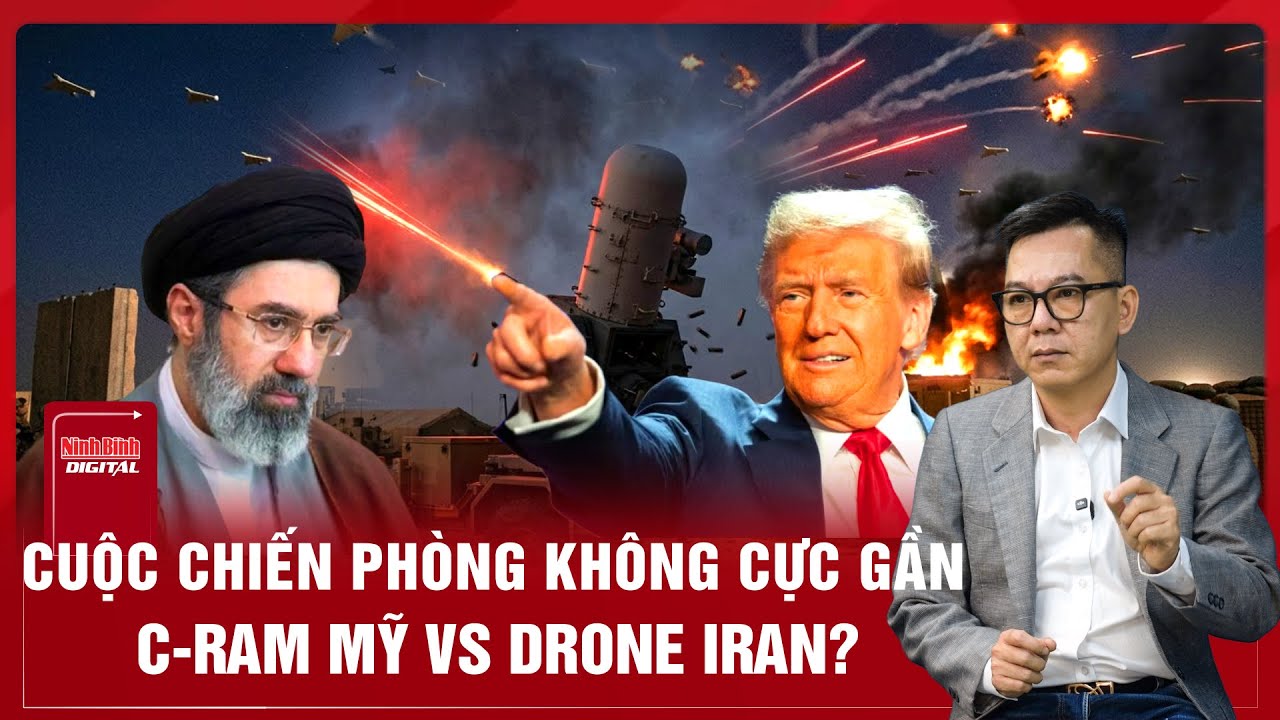 Thực dụng và giới hạn: C-RAM Mỹ có cản được UAV Iran? | Bình quân sự