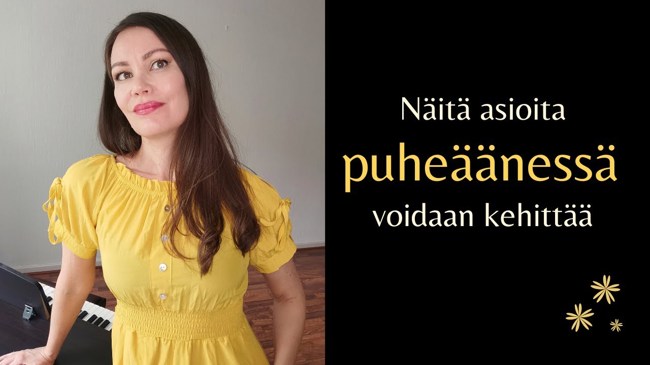 Äänivalmennus: Näitä asioita puheäänessä voi varioida ja kehittää. Runsaasti esimerkkejä.