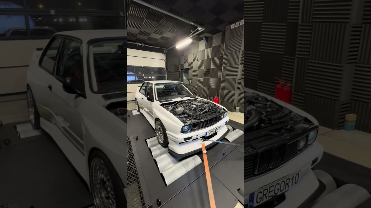 Двигатель BMW E30 B58 LEGEND 477 л.с. 670 Нм, чип-тюнинг GREGOR10, кузов M3.