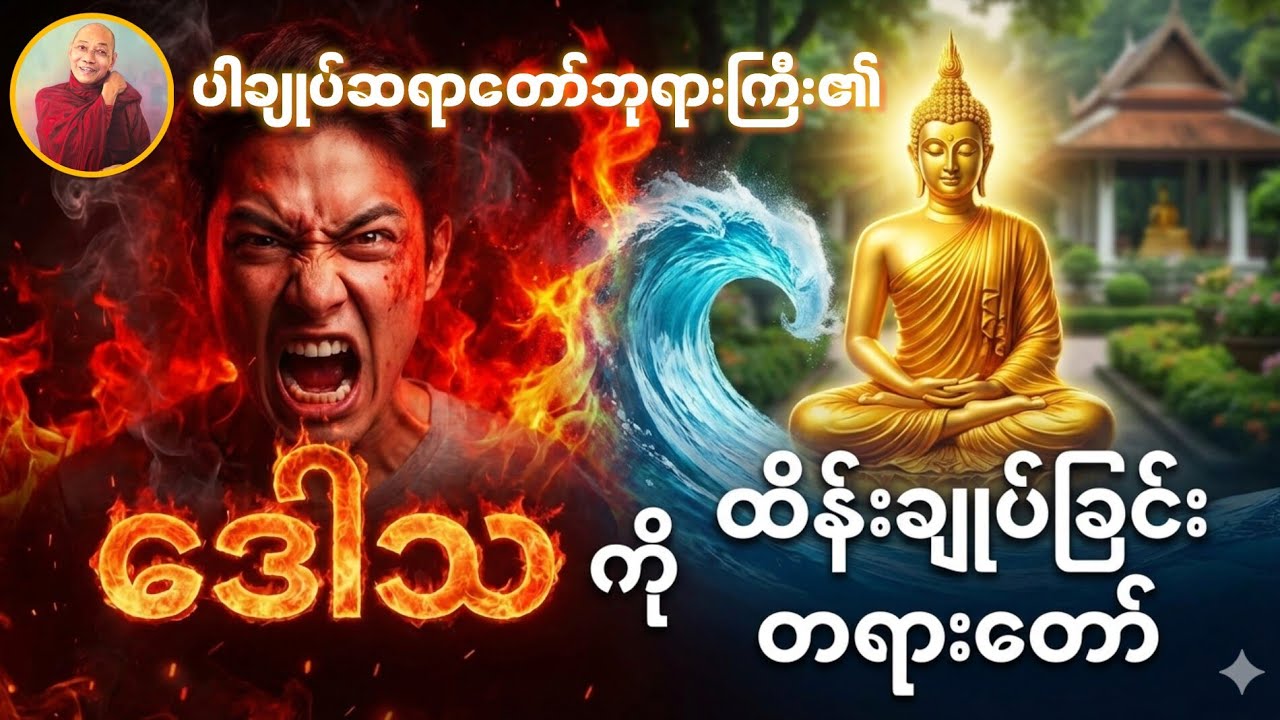ဒေါသကို ဘယ်လိုထိန်းချုပ်မလဲနှင့် စိတ်ချမ်းသာမှု လျှို့ဝှက်ချက်