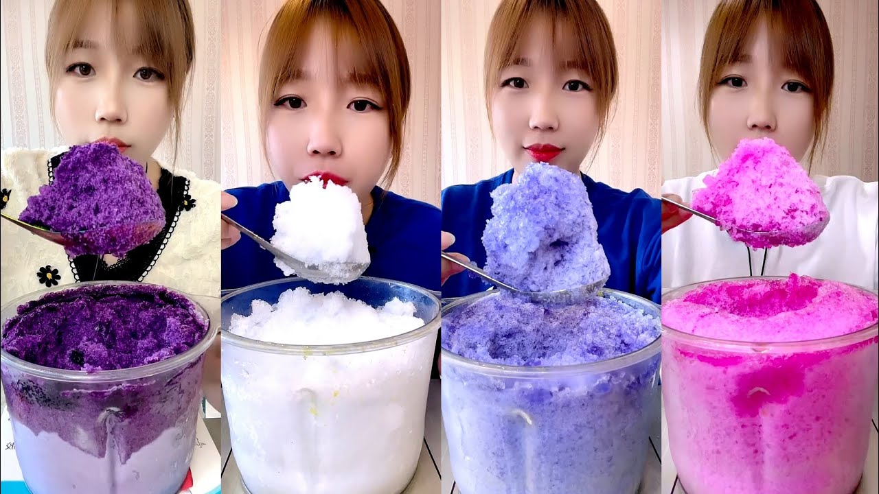 SOLO QIAN / SHAVED ICE / WHITE ICE / SOFT ICE. ICE EATING