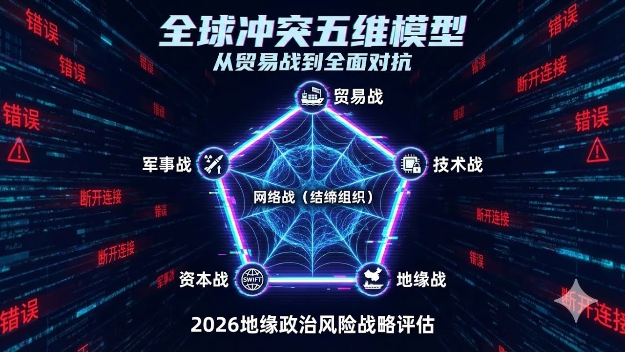 外部秩序正在崩溃：第六阶段来临，世界进入&ldquo;强权即公理&rdquo;时代｜从规则到丛林法则：五大战争维度揭示新地缘政治现实｜后规则时代的权力、资本与国家安全边界