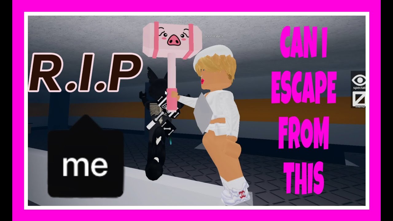 WILL I GET SMACKED WITH THE PIG HAMMER? ROBLOX (FLEE THE FACILITY)