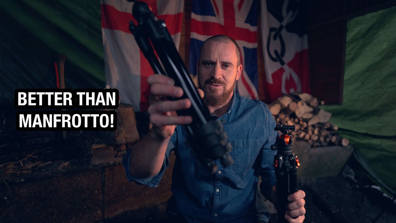 Обзор легкого компактного штатива K&F Concept (намного лучше моего старого Manfrotto) KF09.161