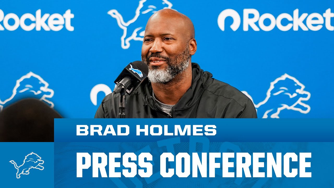 Brad Holmes Pre-Draft Press Conference | April 13, 2026