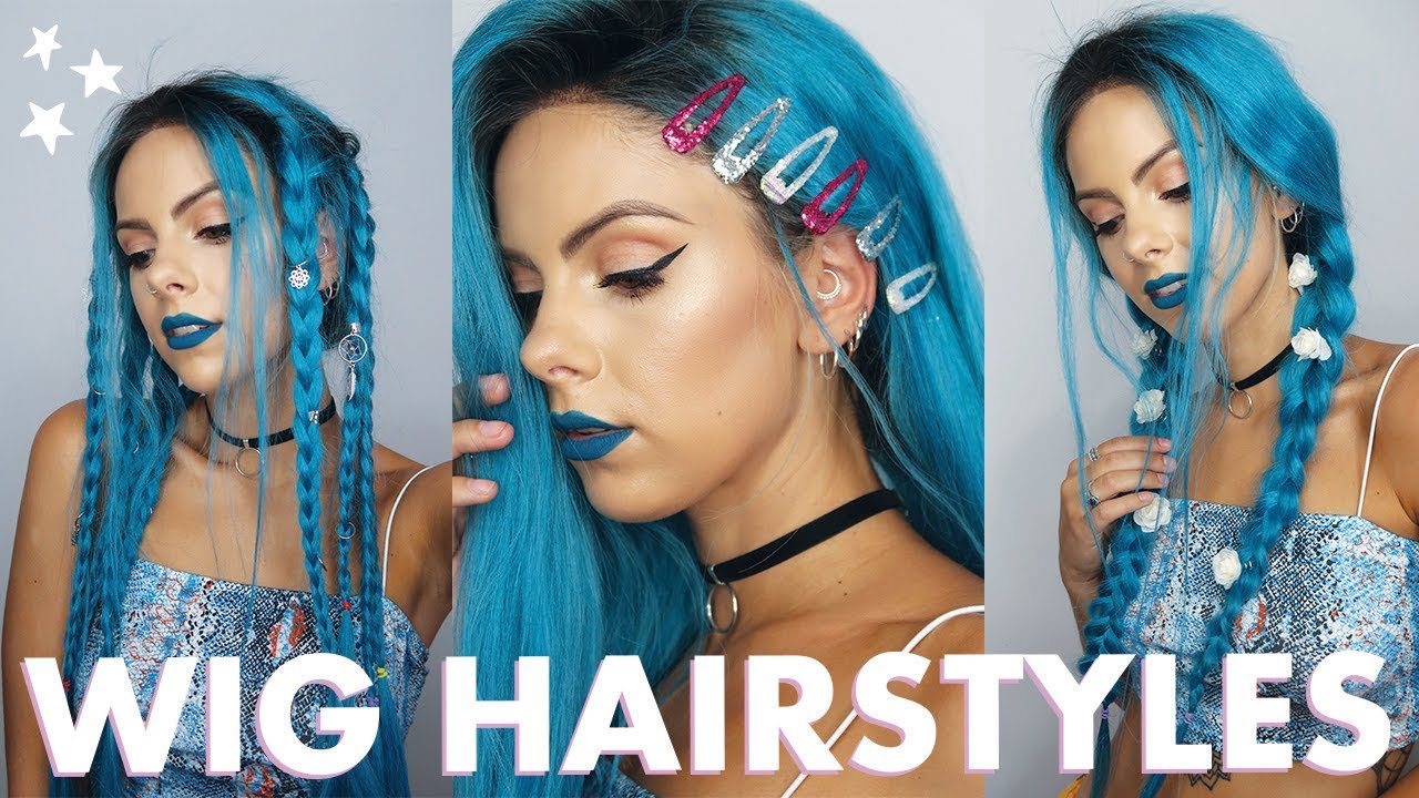 FESTIVAL HAIRSTYLES with a LACE FRONT WIG