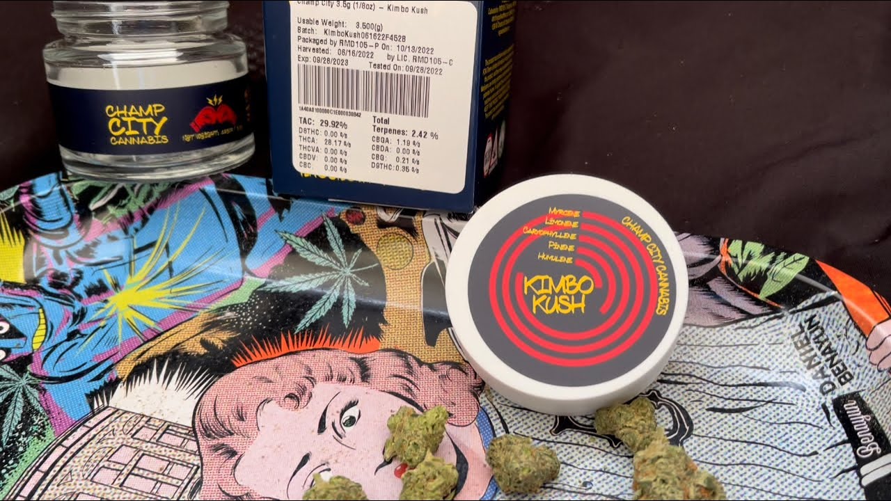 Kimbo Kush from Champ City Cannabis
