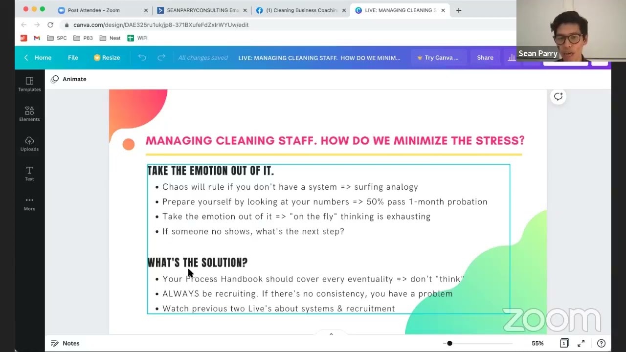 Managing Cleaning Staff. How Do We Minimize The Stress?