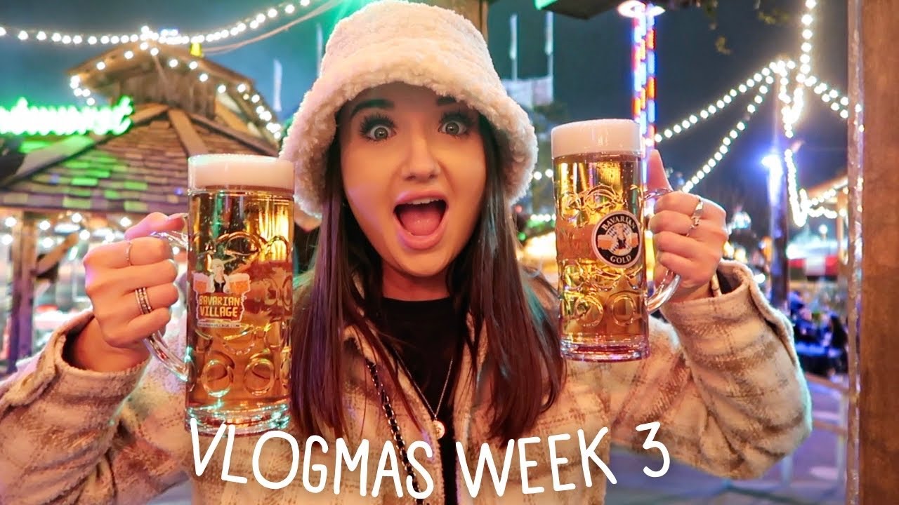 VLOGMAS - WEEK THREE | Winter Wonderland and trying the M&S Christmas toastie
