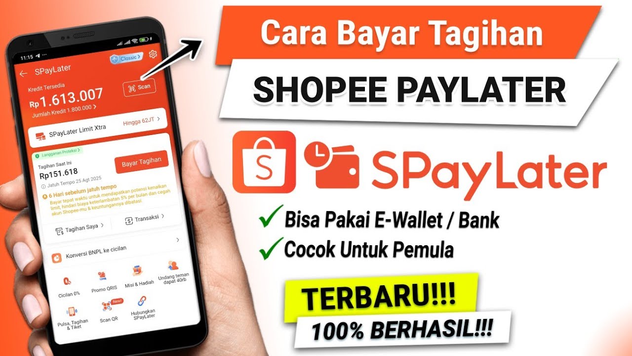 ✅ Cara Bayar SPaylater | Cara Bayar Cicilan Shopee PayLater Terbaru!