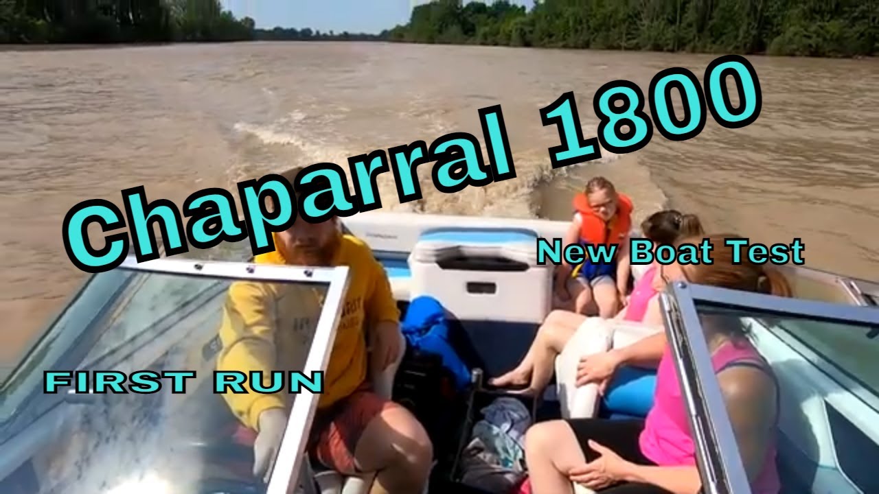 1991 CHAPARRAL 1800 BOAT TEST ( first drive)