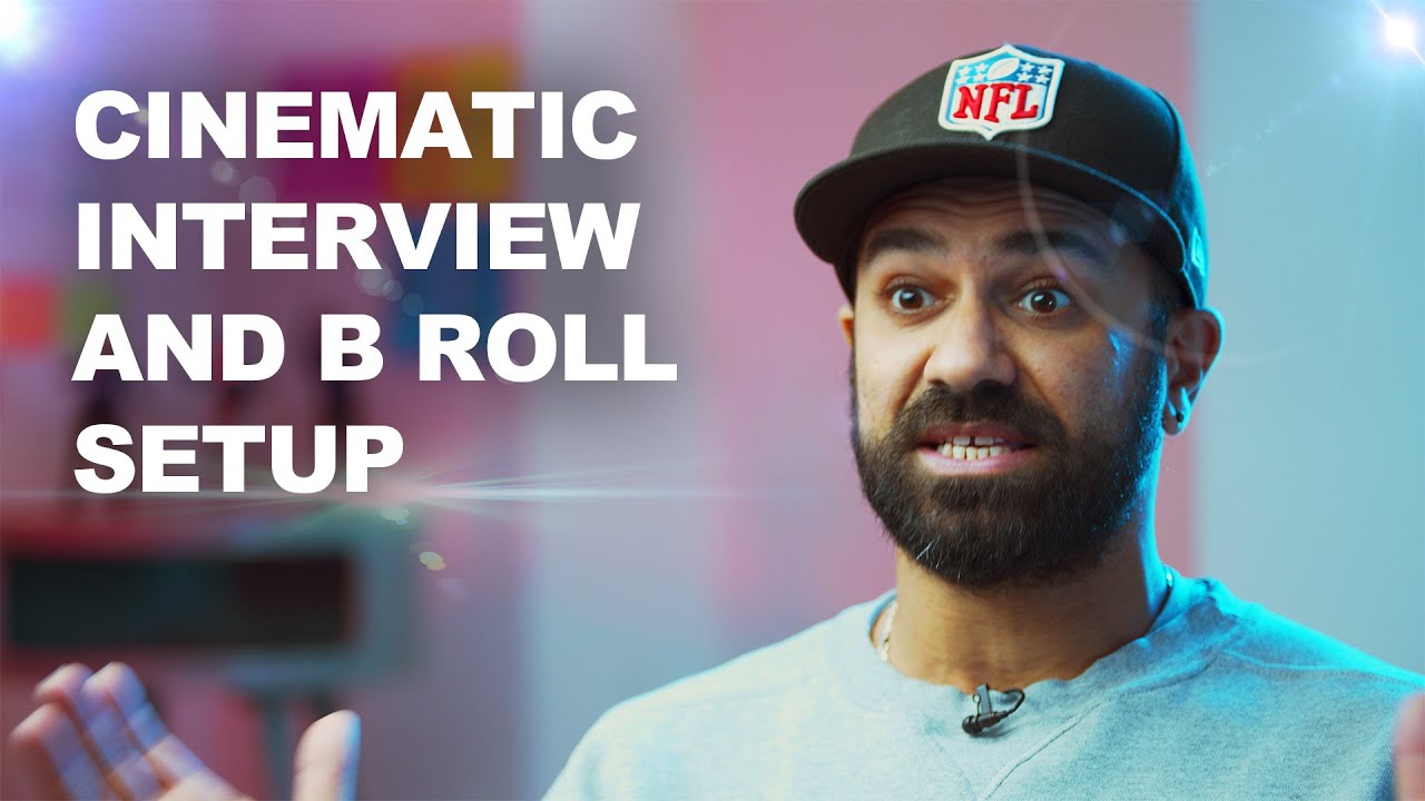 My PORTABLE CINEMATIC INTERVIEW & B ROLL Setup || How I shoot interviews on the BMPCC 6K