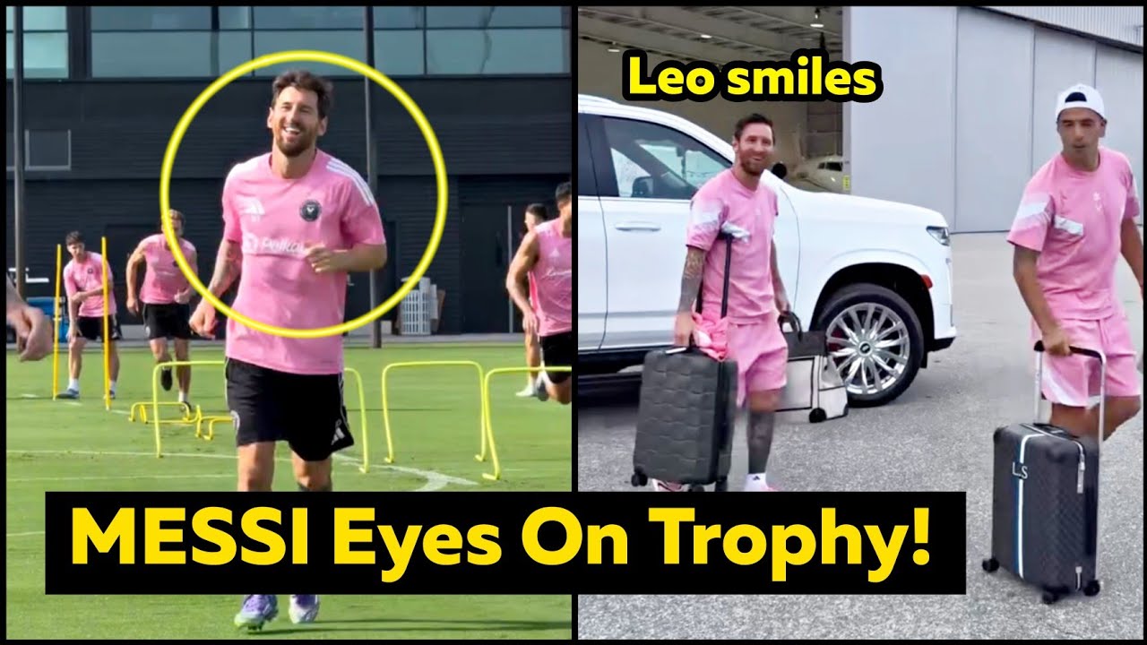 Messi returns to Seattle chasing another trophy in the Leagues Cup final