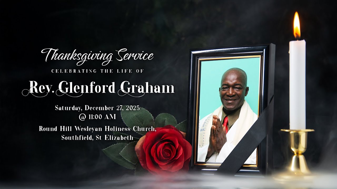Thanksgiving Service for Rev. Glenford Graham | Saturday, December 27, 2025 @ 11:00 AM