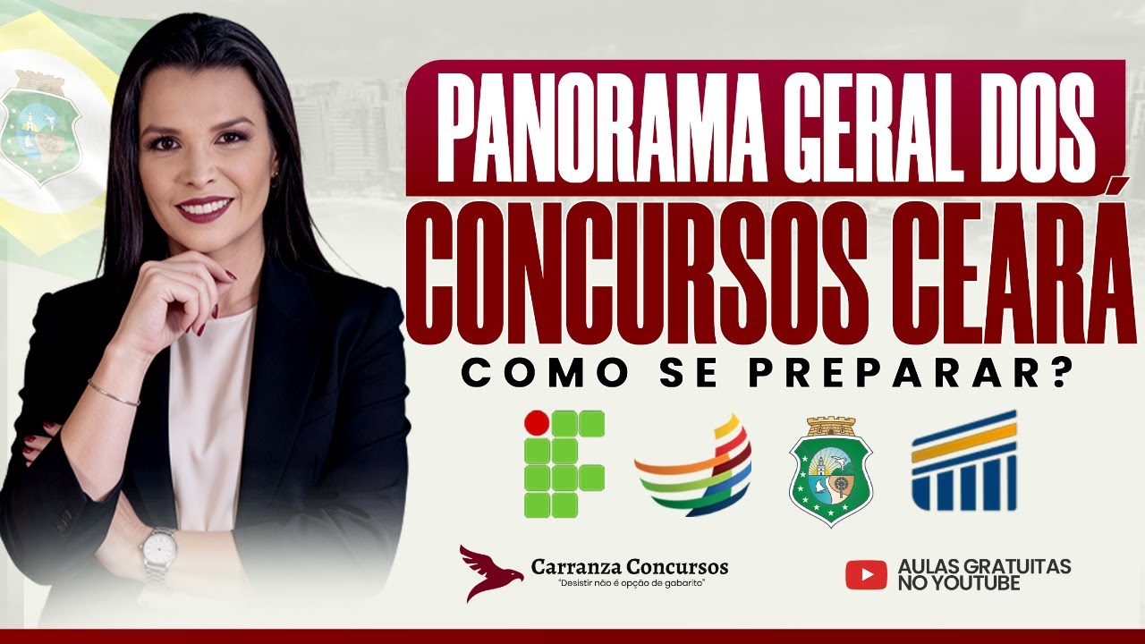 Concurso Ceará: Panorama Geral dos Concursos | Planejamento de Estudos