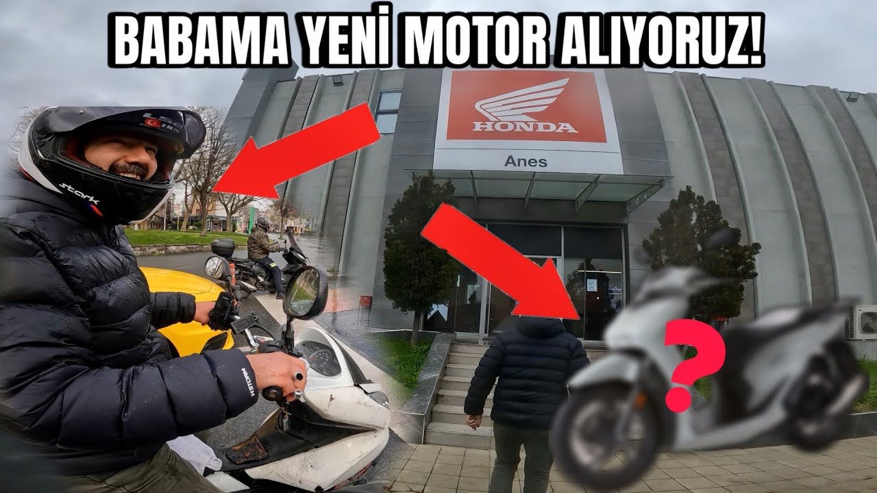 PCX EMEKLİ OLDU, BABAMA YENİ MOTOR ALDIK!