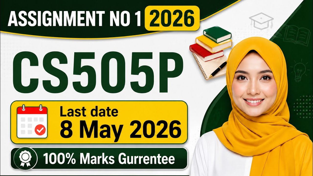 CS505P Assignment 1 Solution Spring 2026 | CS505P Assignment 1 2026 | VU CS505P