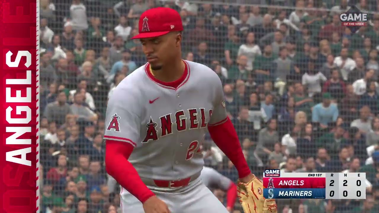 MLB The Show 25 Fantasy Draft Gm#30  LAA-J.Oviedo (1-3, 8.02) vs SEA-M.Wacha (3-0, 2.22)