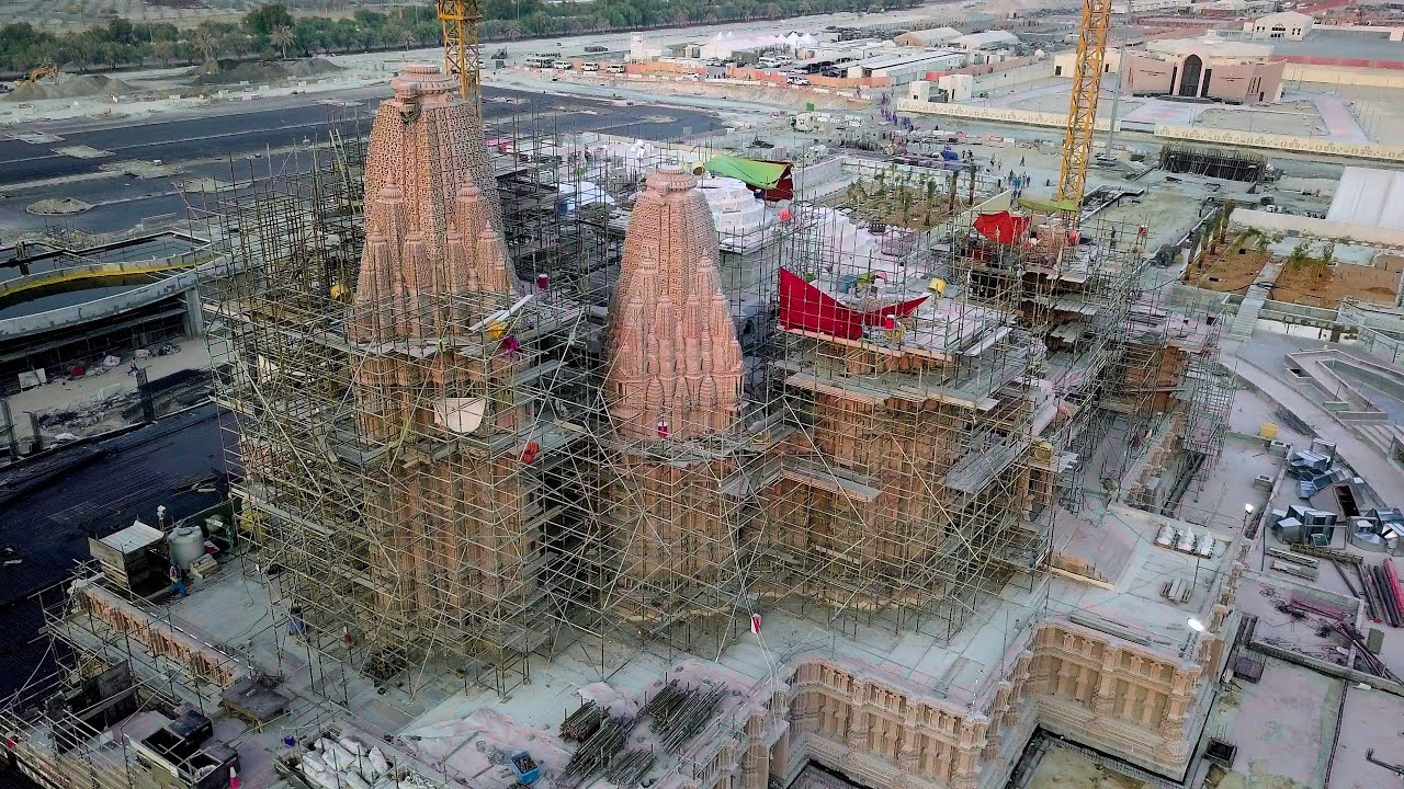 Construction Update - September 2023 I BAPS Hindu Mandir, Abu Dhabi