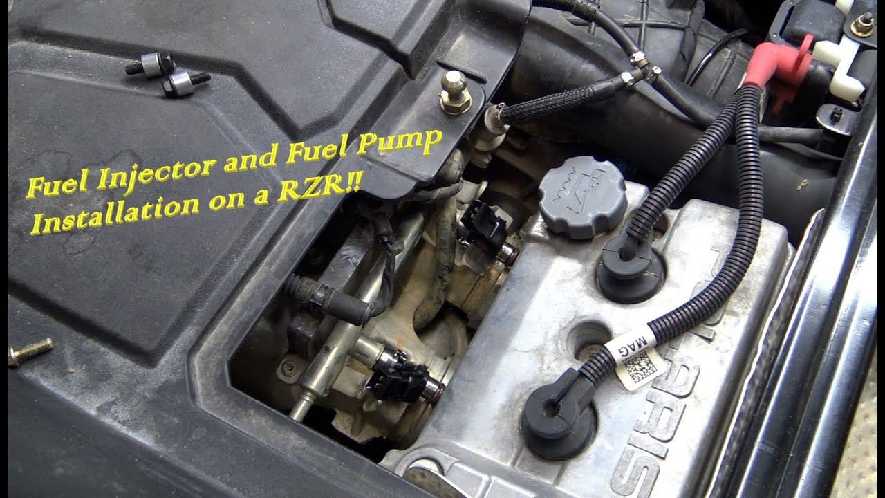 Fuel Pump and Fuel Injector Swap In A RZR Turbo!!